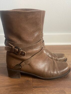 Stuart‎ Weitzman Leather Boots Size 9.5